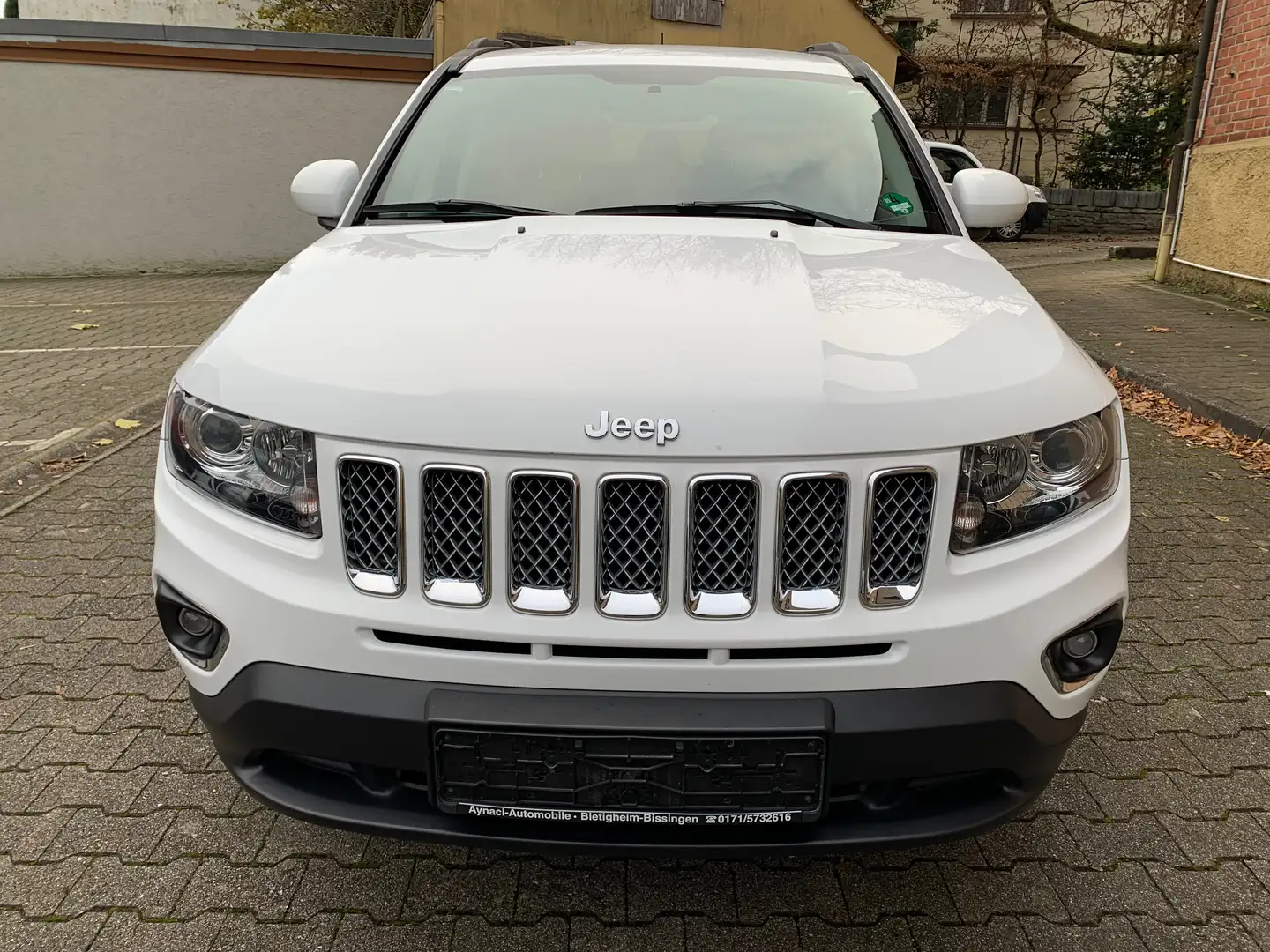 Jeep Compass Limited 4x4 LEDER/RÜCKFAHRKAMERA/TÜV&AU NEU Білий - 1