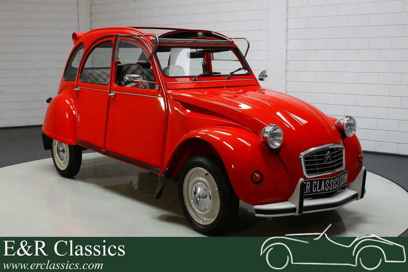 Citroen 2CV Cabriolet Roşu - 1