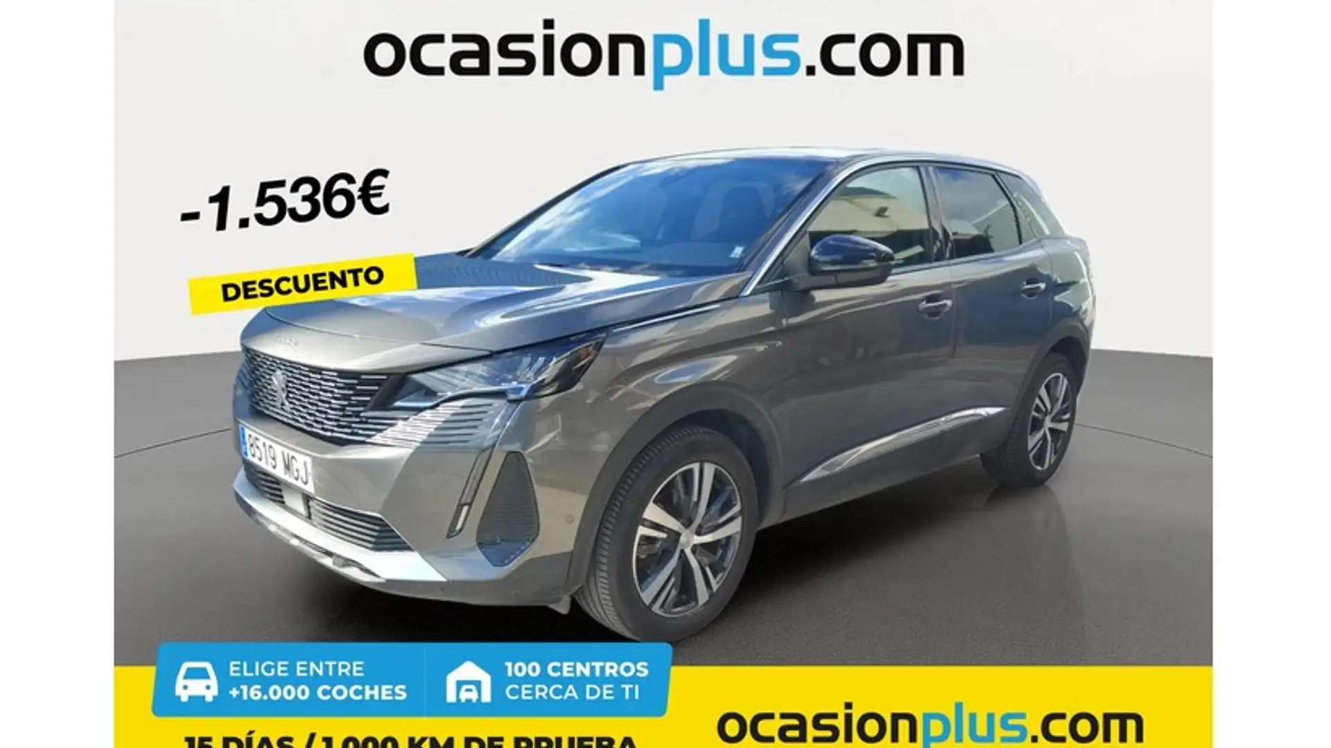 Peugeot 3008 1.2 PureTech S&S Allure 130 Gris - 1