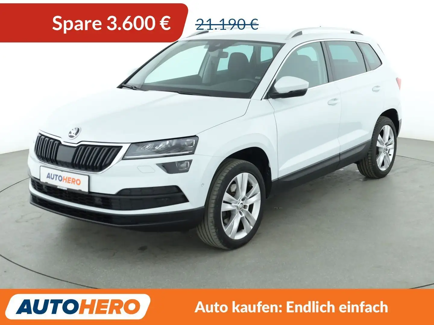 Skoda Karoq 1.5 TSI ACT Style Weiß - 1