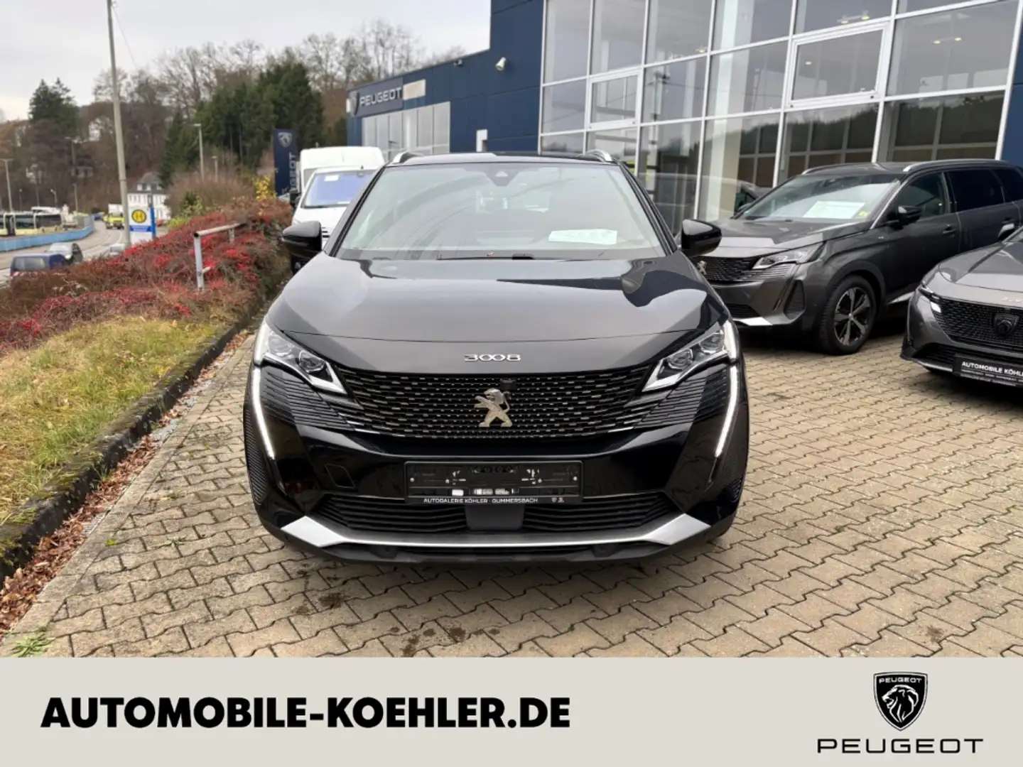 Peugeot 3008 GT PureTech 130 PS EAT8, Navi, Sitzhzg. 360 Grad K Noir - 1