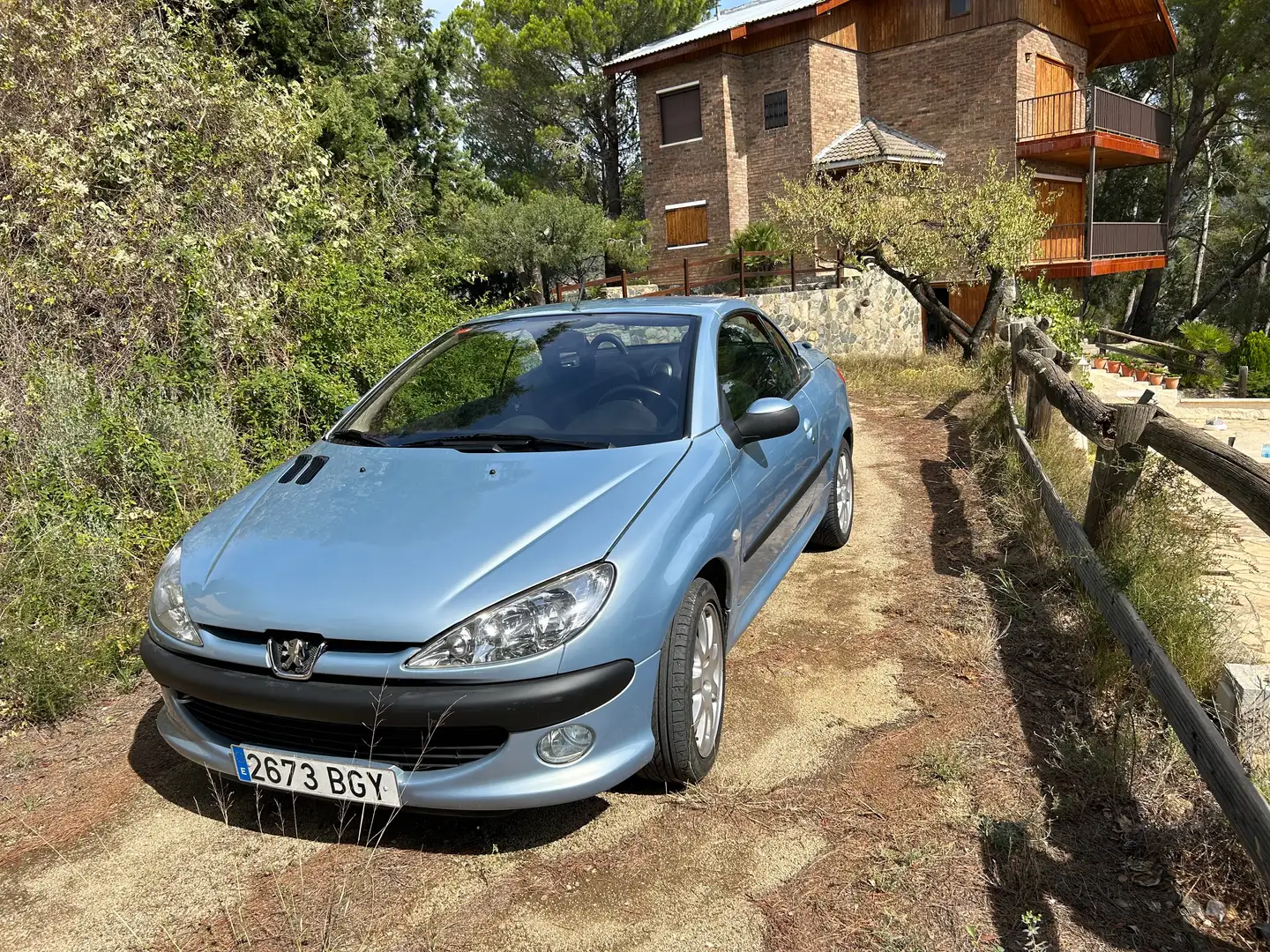 Peugeot 206 CC 2.0 Plateado - 2