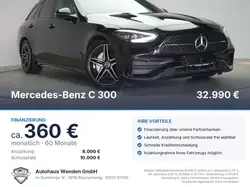 Mercedes-Benz C 300 d T 9G Tronic AMG Line Night/Leder/Pano