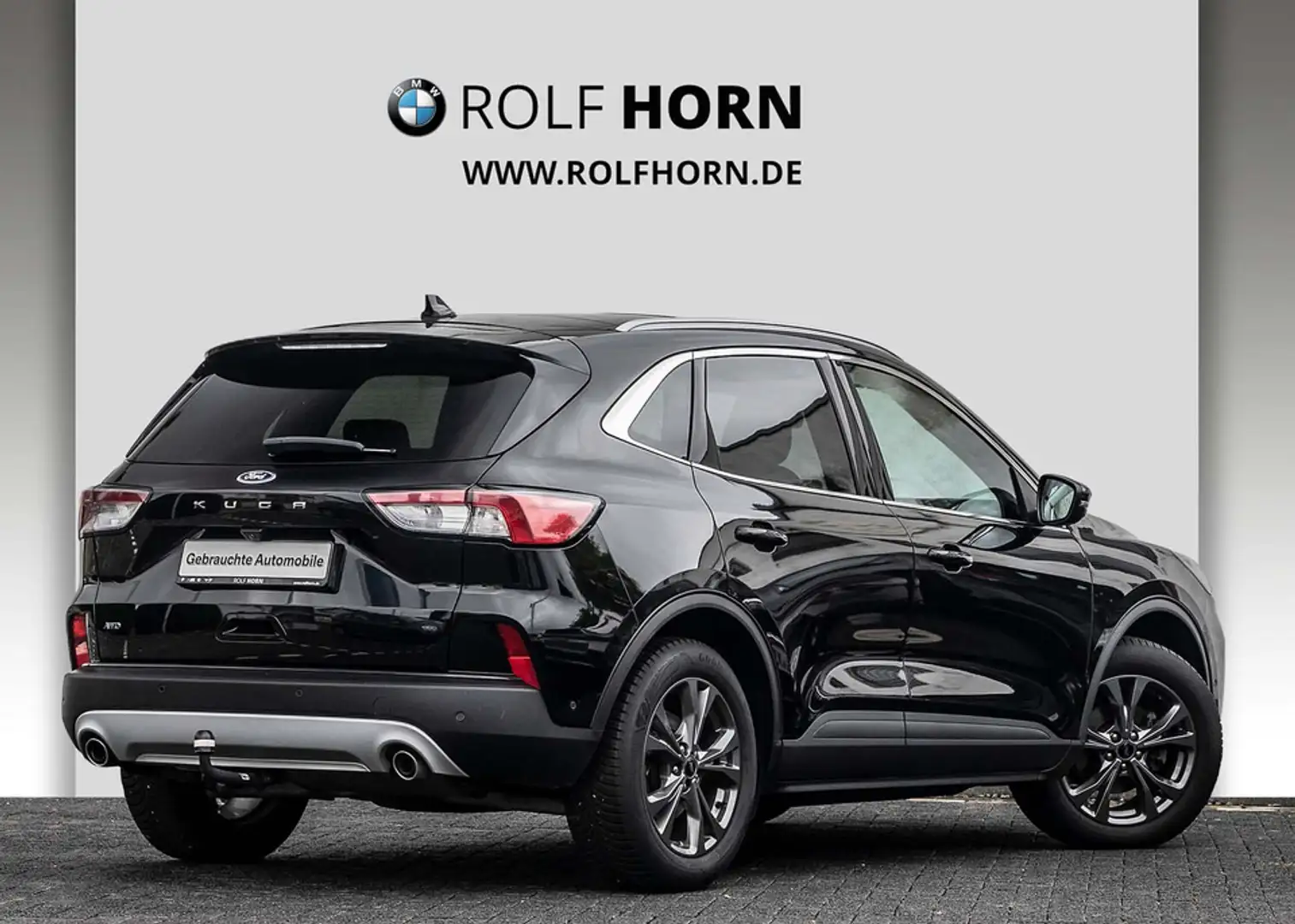 Ford Kuga 2.0 EcoBlue Titanium X Navi. LED Panod. PDC Zwart - 2