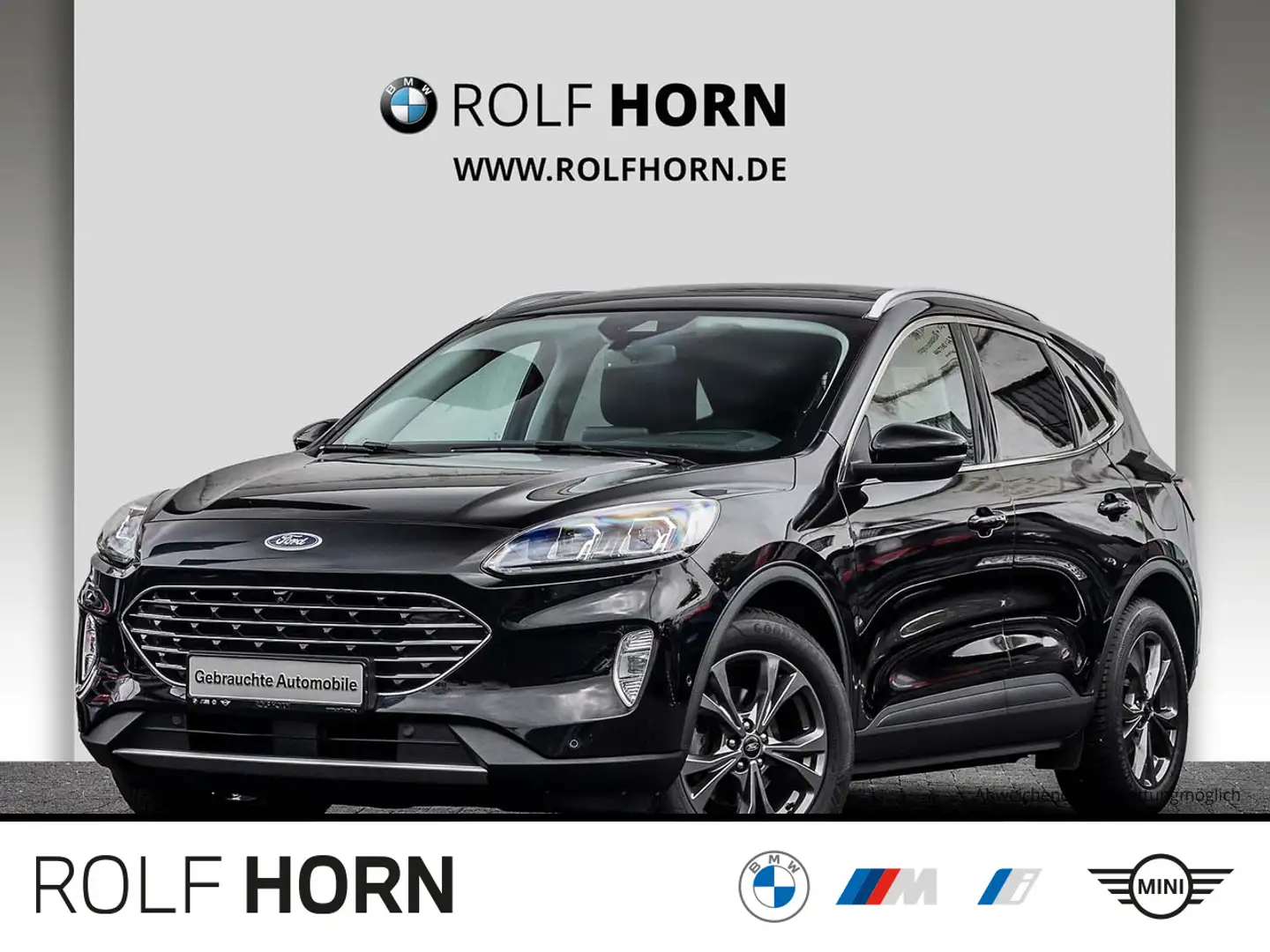 Ford Kuga 2.0 EcoBlue Titanium X Navi. LED Panod. PDC Zwart - 1