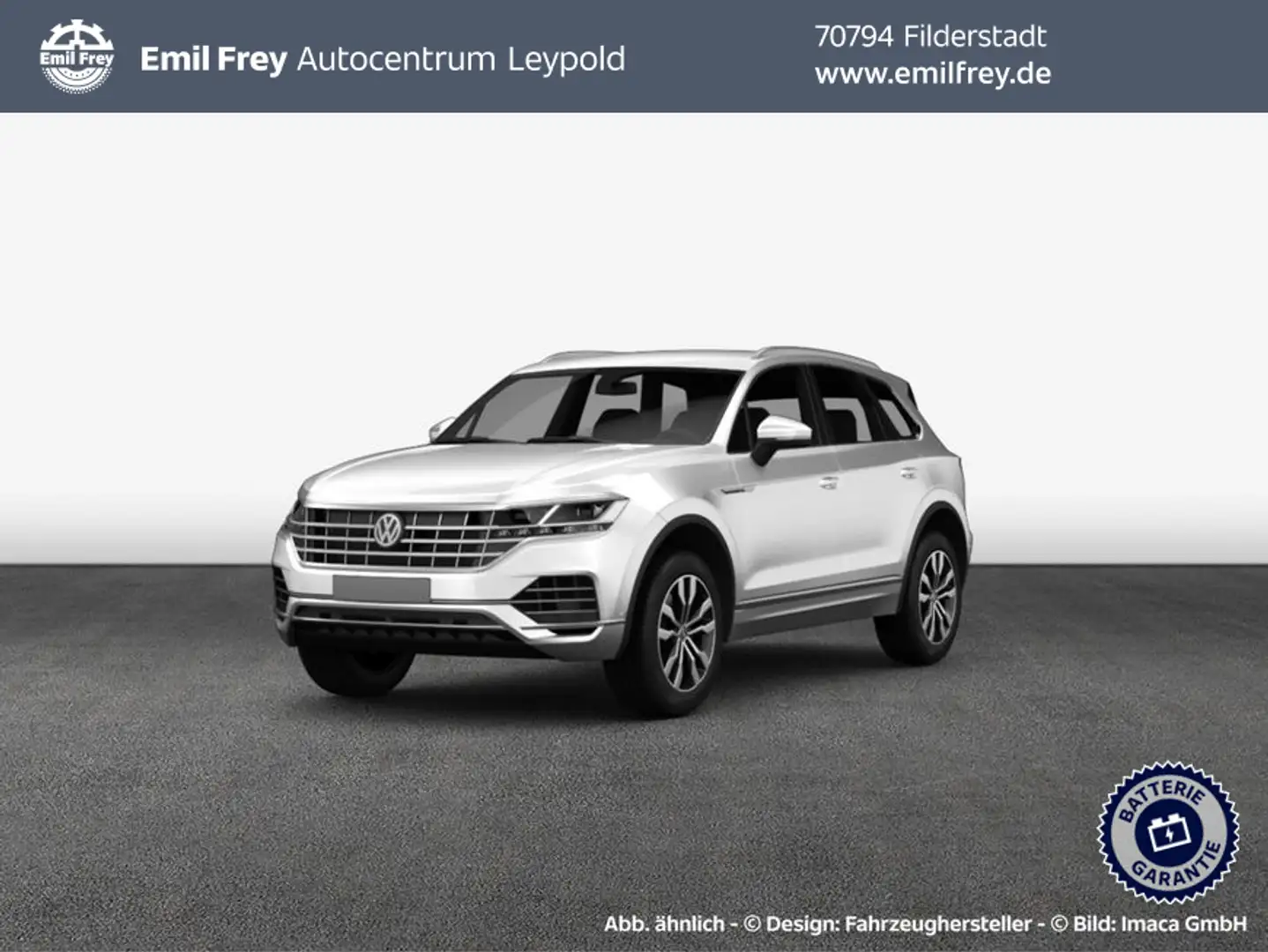 Volkswagen Touareg 3.0 V6 e-Hybrid 4Motion Aut. R-Line White - 1
