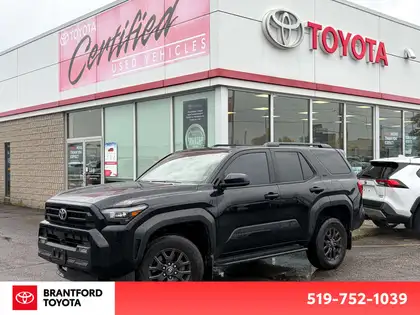 Black 2025 Toyota 4Runner SUV / Crossover Four-Wheel Drive Automatic
