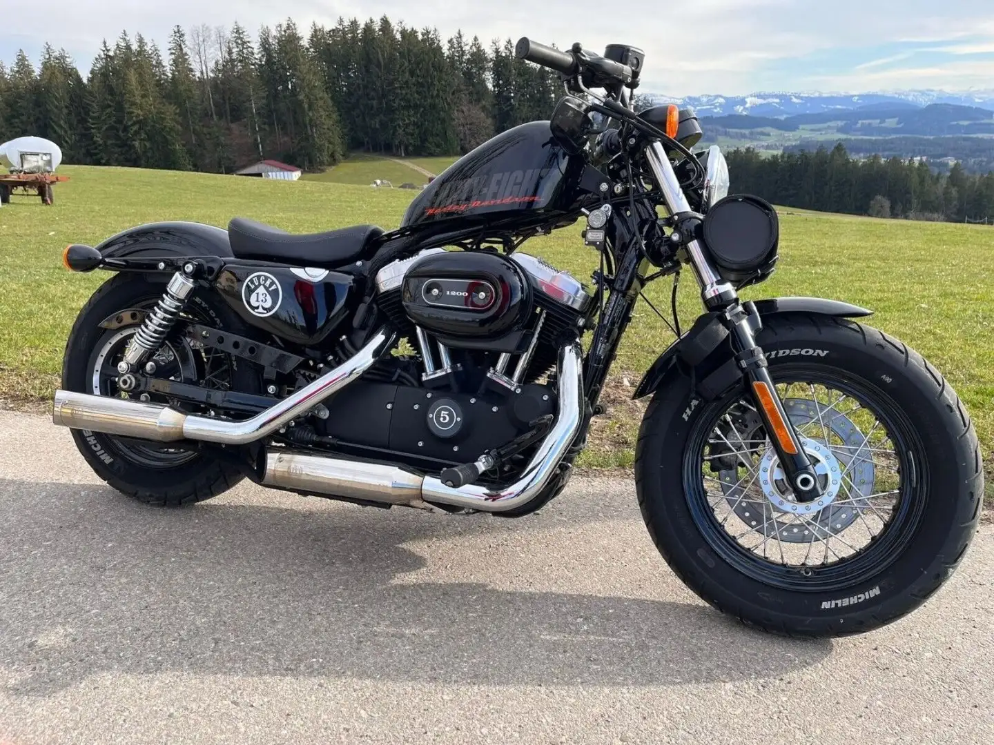 Harley-Davidson Sportster Forty Eight Fekete - 1