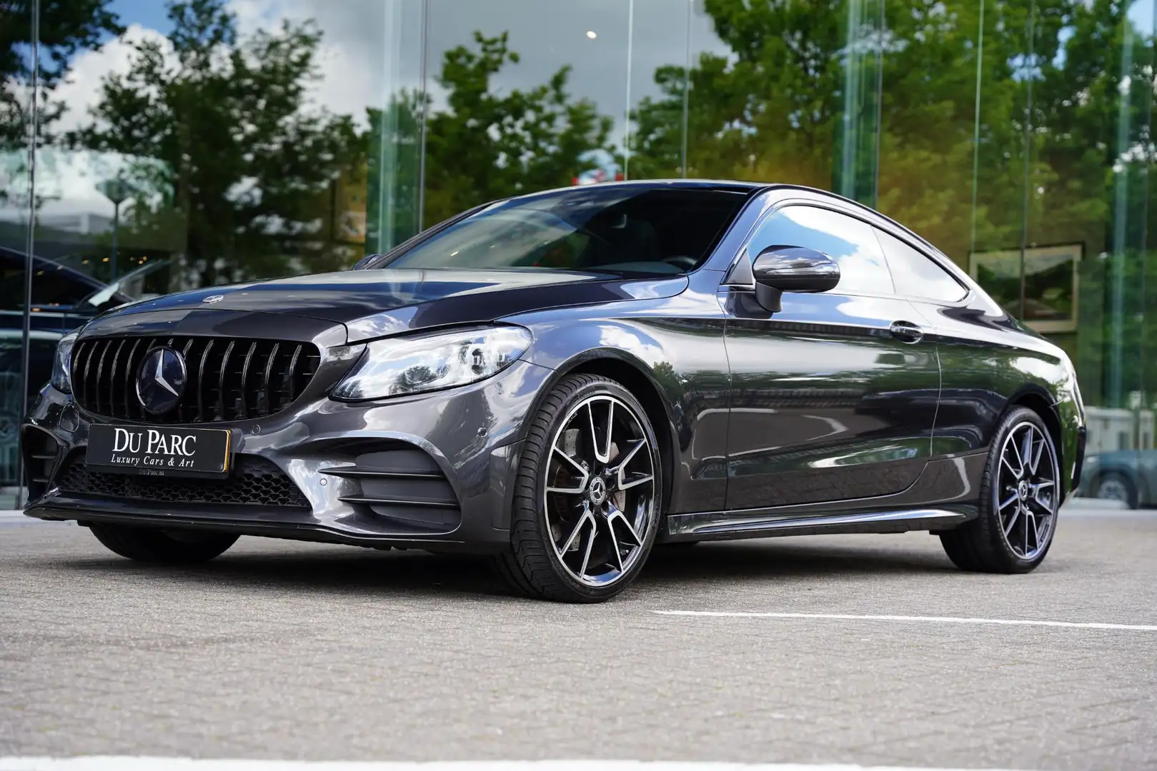 Mercedes-Benz C 300 Coupé Premium Plus Pack Panoramadak Gris - 1