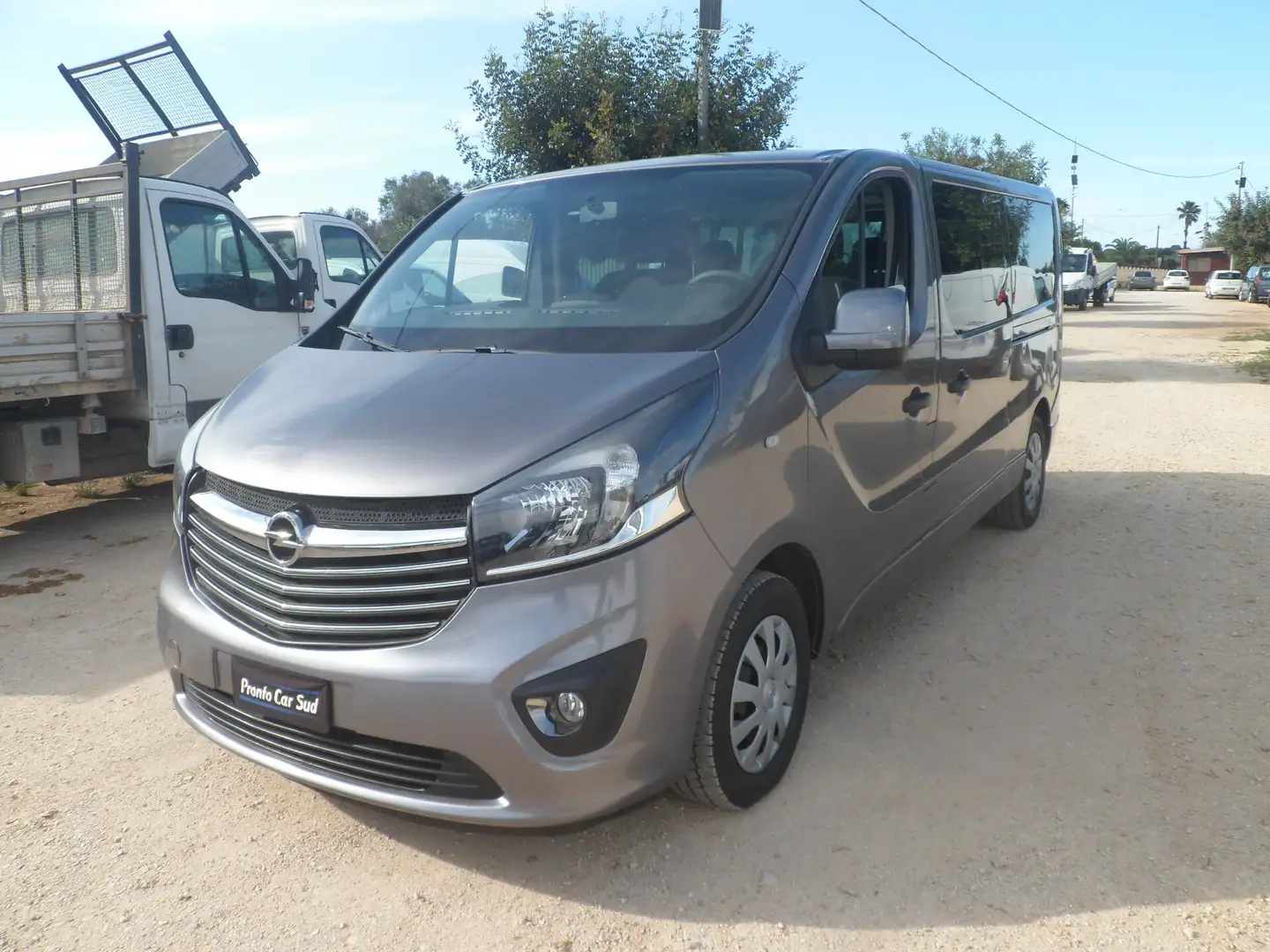 Opel Vivaro 9 posti maxi Grigio - 1