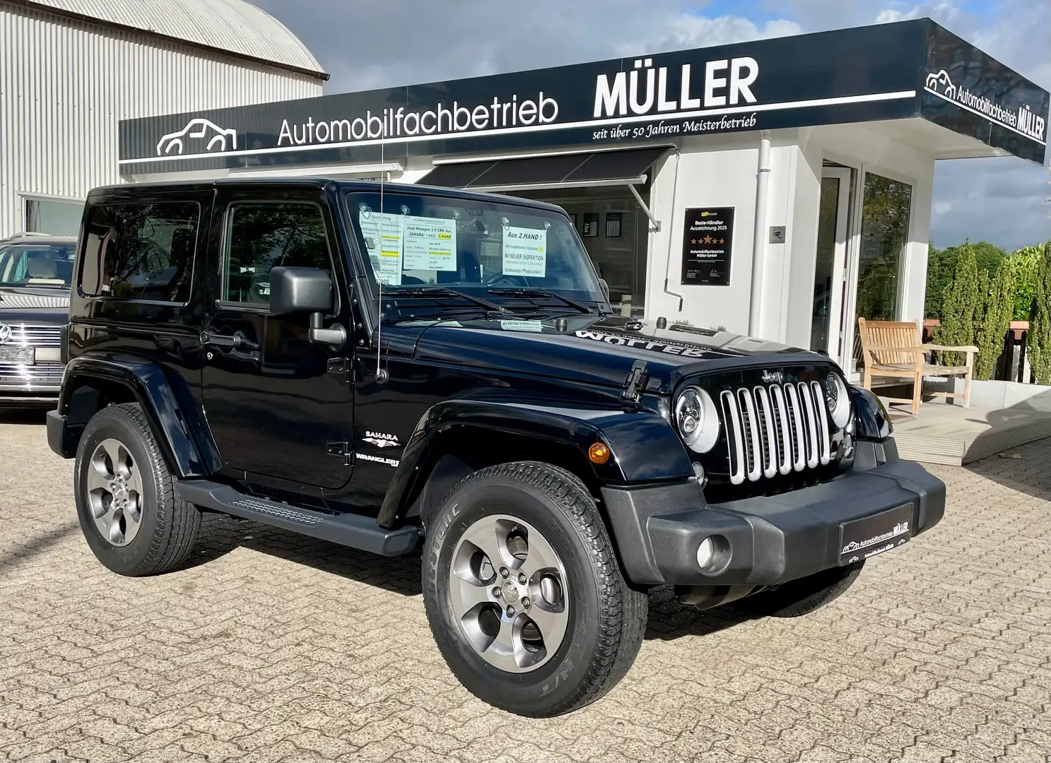 Jeep Wrangler Wrangler 2.8 CRD Aut."SAHARA" LEDER+NAVI+LED+2.Hd Schwarz - 2