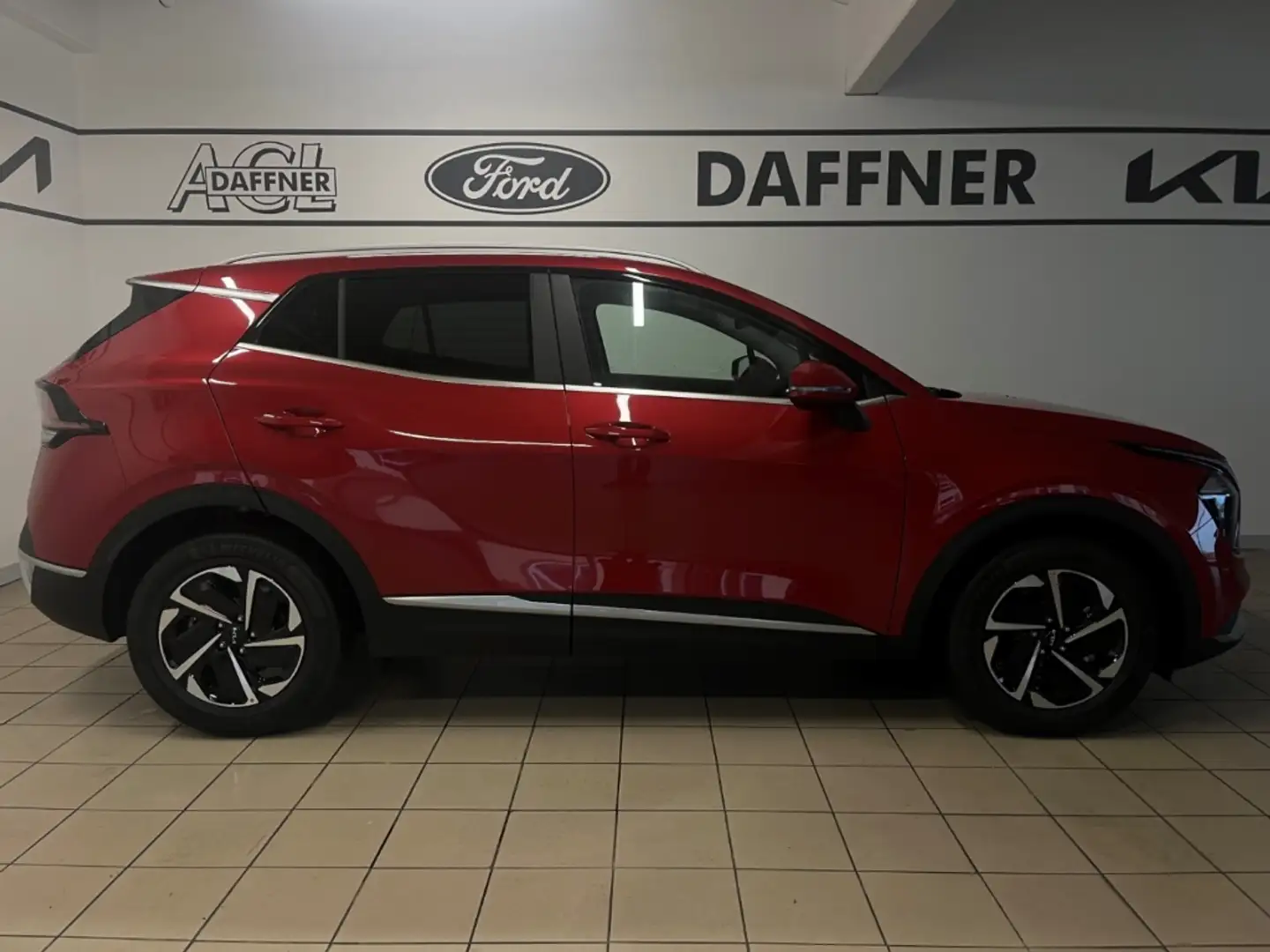 Kia Sportage 1.6 T-GDI Vision, Teilleder, Navi, Elktr. Sitze Red - 2