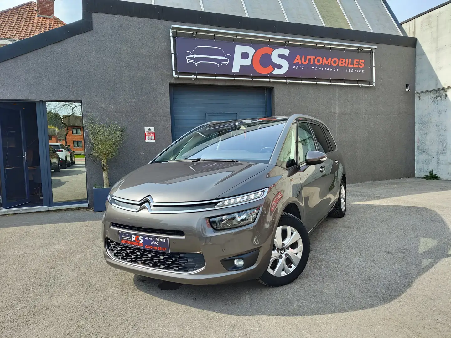 Citroen C4 Picasso 1.6 HDi Business Lounge 7 PLACES*GPS*CAMERA... Gris - 1
