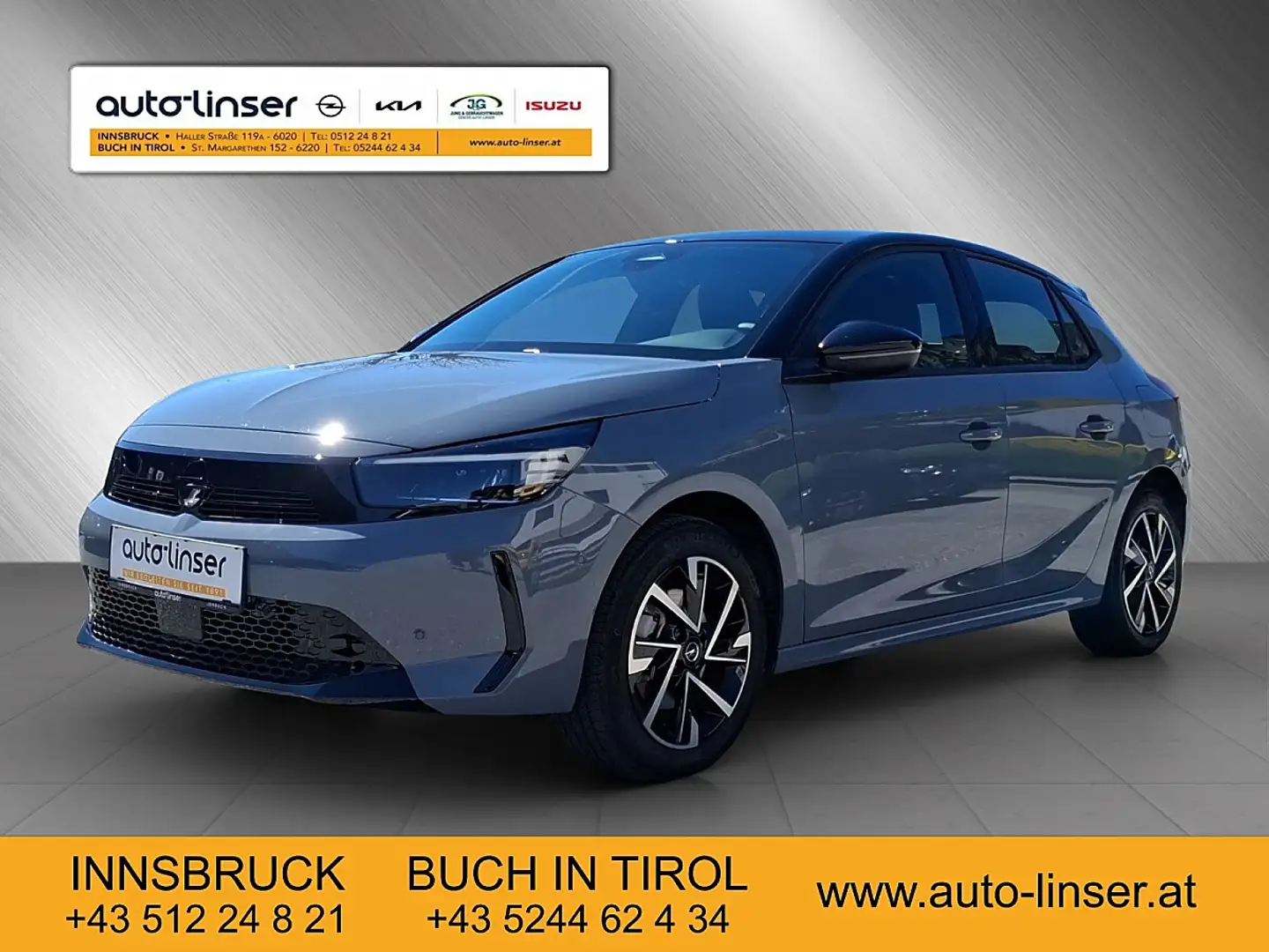 Opel Corsa 1,2 Direct Injection Turbo Euro 6.4 GS Aut. Grau - 1