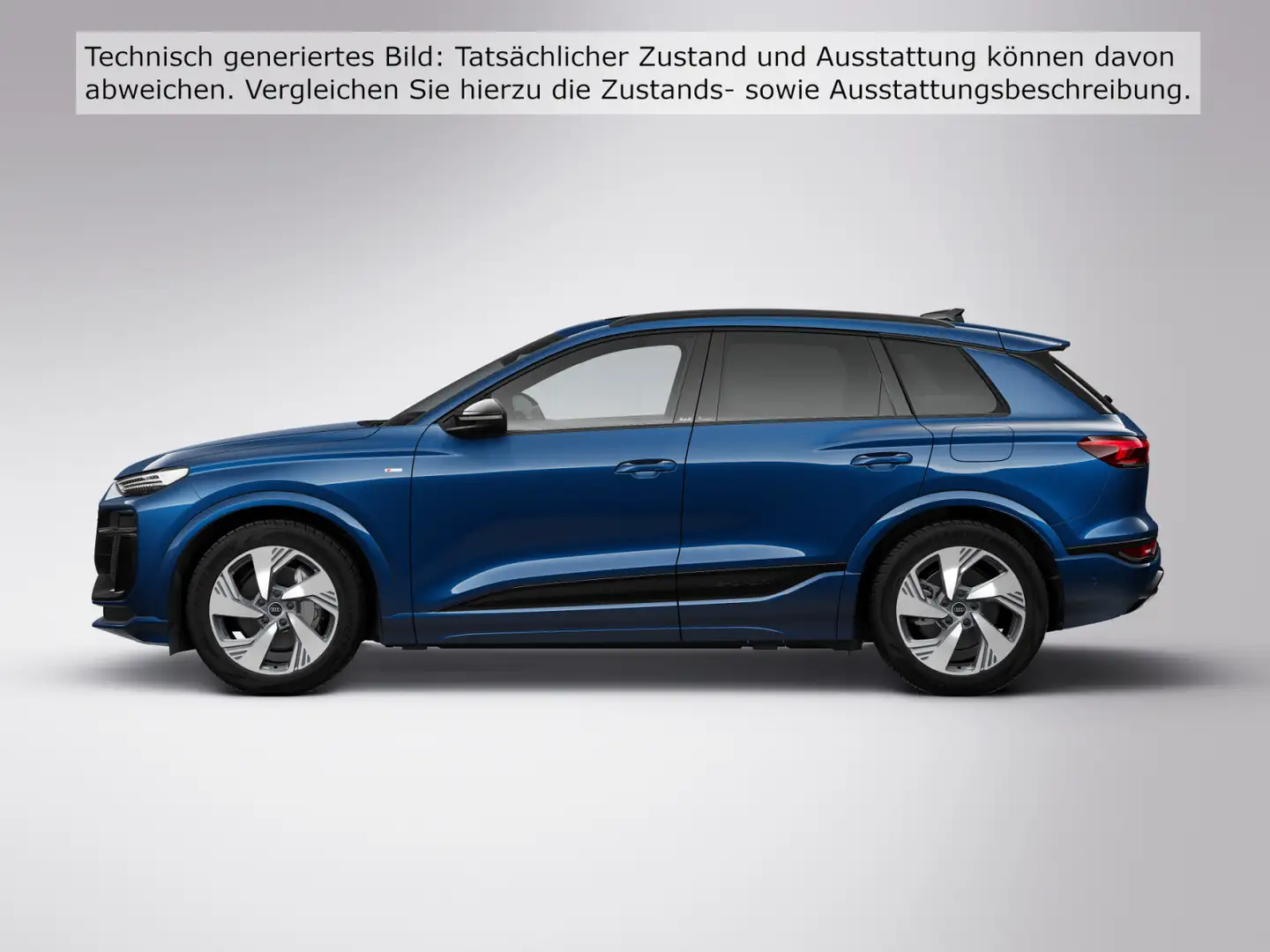Audi Q6 e-tron qu. S line 0,25%*B&O*Matrix*360°Pano Blau - 2