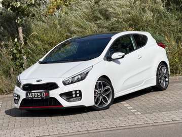 Pro_Cee'd GT 1.6 T-GDi GT Sense Half Leder/Alcantara, Open/pano.dak, Navi,Camara,Airco,PDC A