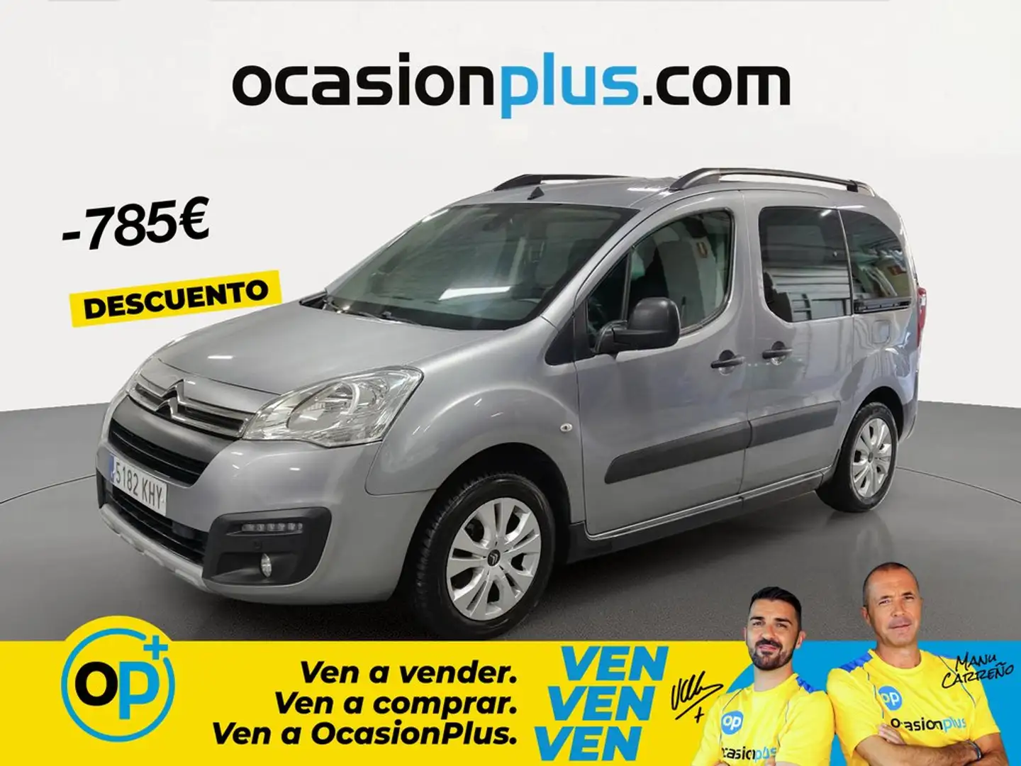 Citroen Berlingo Multispace 1.2 PureTech S&S Feel 110 Gris - 1