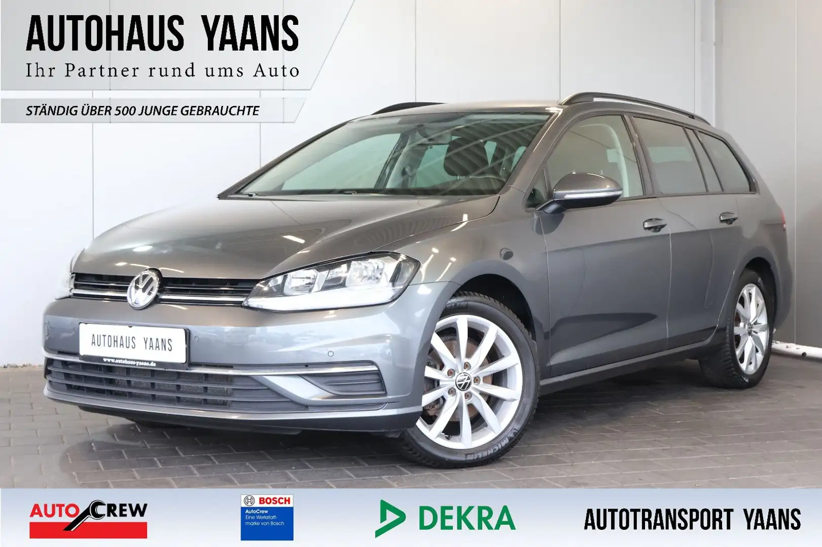 Volkswagen Golf VII 1.6 TDI DSG Comfortline ACC+NAVI+AHK Gris - 1