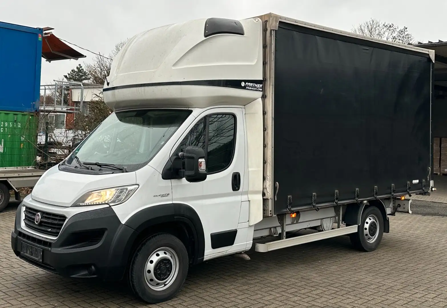 Fiat Ducato Maxi 3.0JTD *Pritsche-Plane-Schalfkabine* Weiß - 1