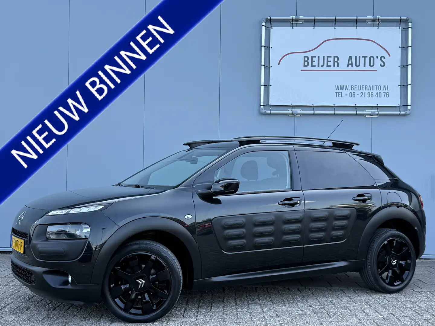 Citroen C4 Cactus 1.2 PureTech Shine Automaat/Camera/Climate. Negro - 1