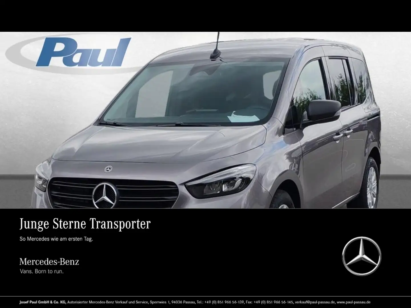 Mercedes-Benz Citan 113 Tourer Pro MBUX+Kamera+LED+Tempomat Grau - 1