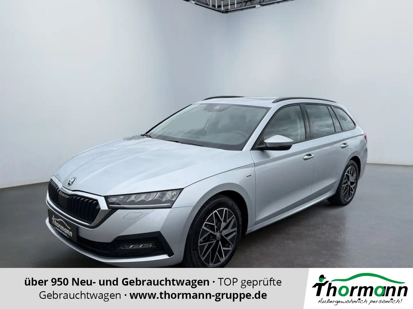 Skoda Octavia Combi Clever 1.5TSI DSG 4xSHZ Massagesitz Argento - 1