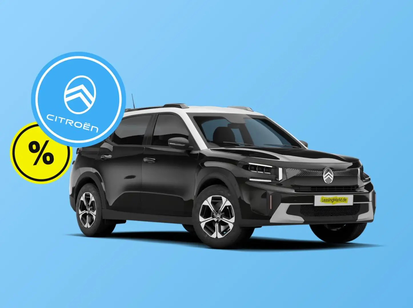 Citroen C3 Aircross Elektro MAX | SCHNELL VERFÜGBAR | Privat Schwarz - 1