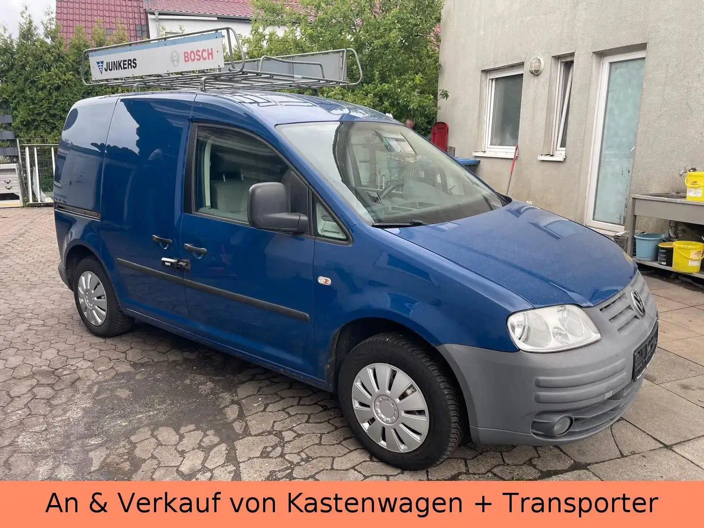 Volkswagen Caddy Kasten 1.9 TDI - KLIMA - TÜV - 2.HAND Azul - 1
