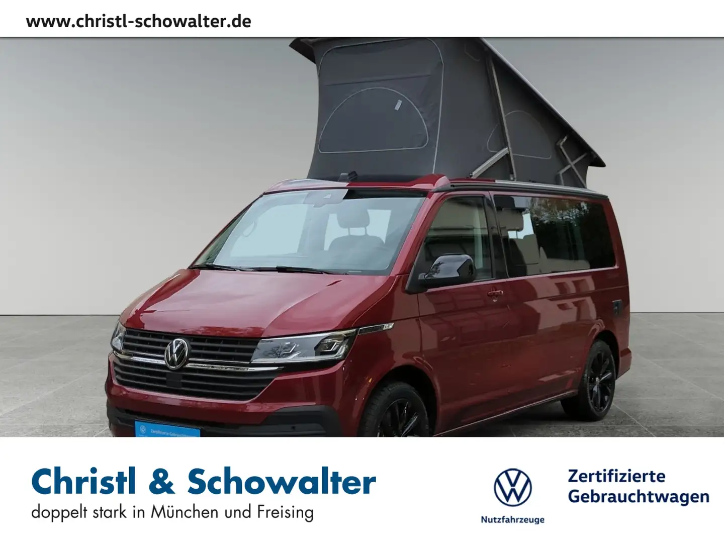 Volkswagen T6.1 California Ocean 2.0 TDI 4M DSG Edition LED Rot - 1