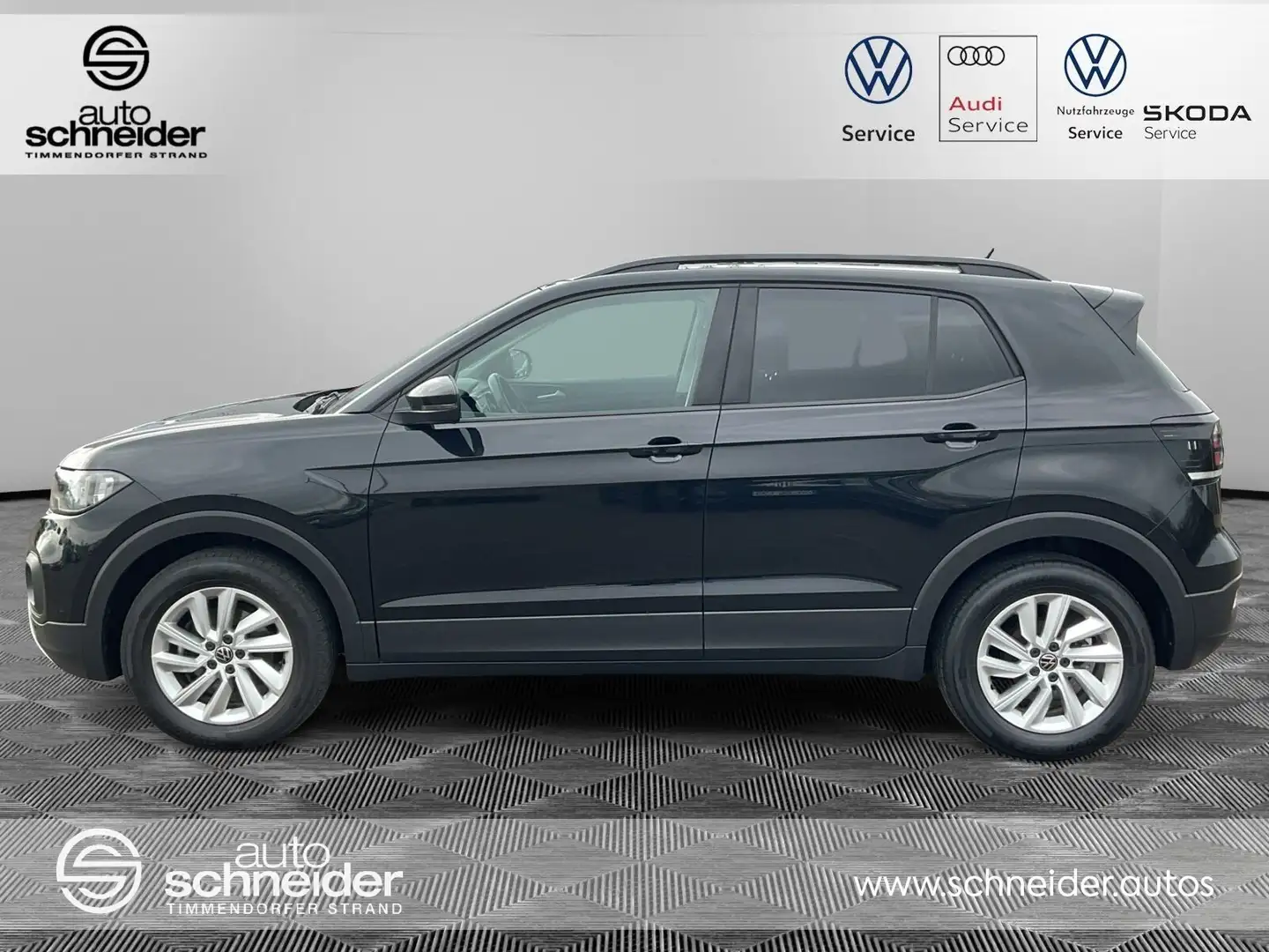 Volkswagen T-Cross T-Cross 1.5 TSI DSG Life APP-Connect Rückfahrkam Noir - 2