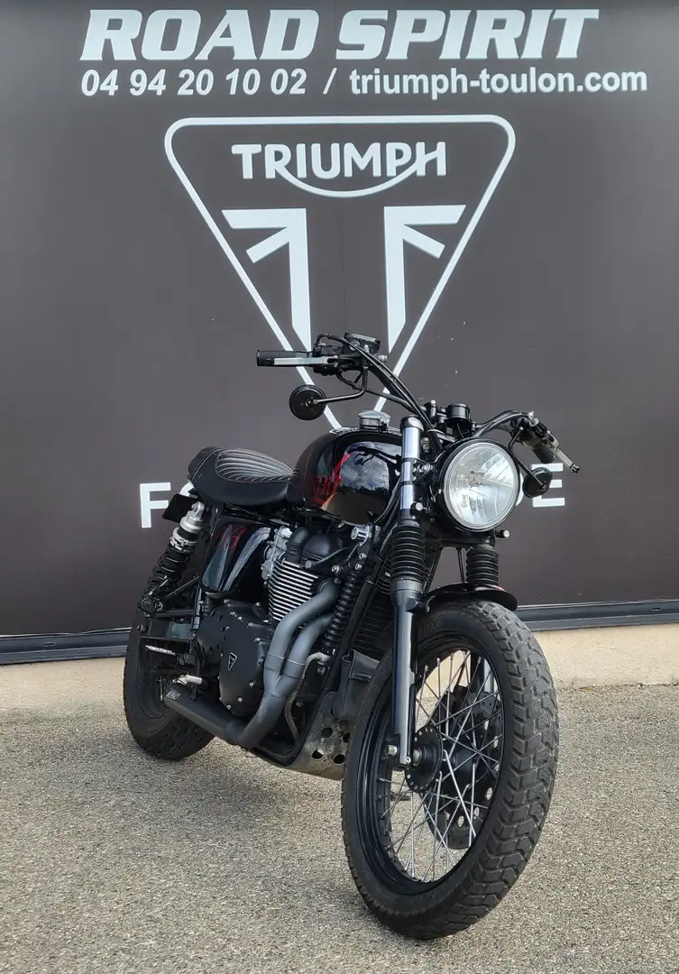 Triumph Bonneville T100 Fekete - 2