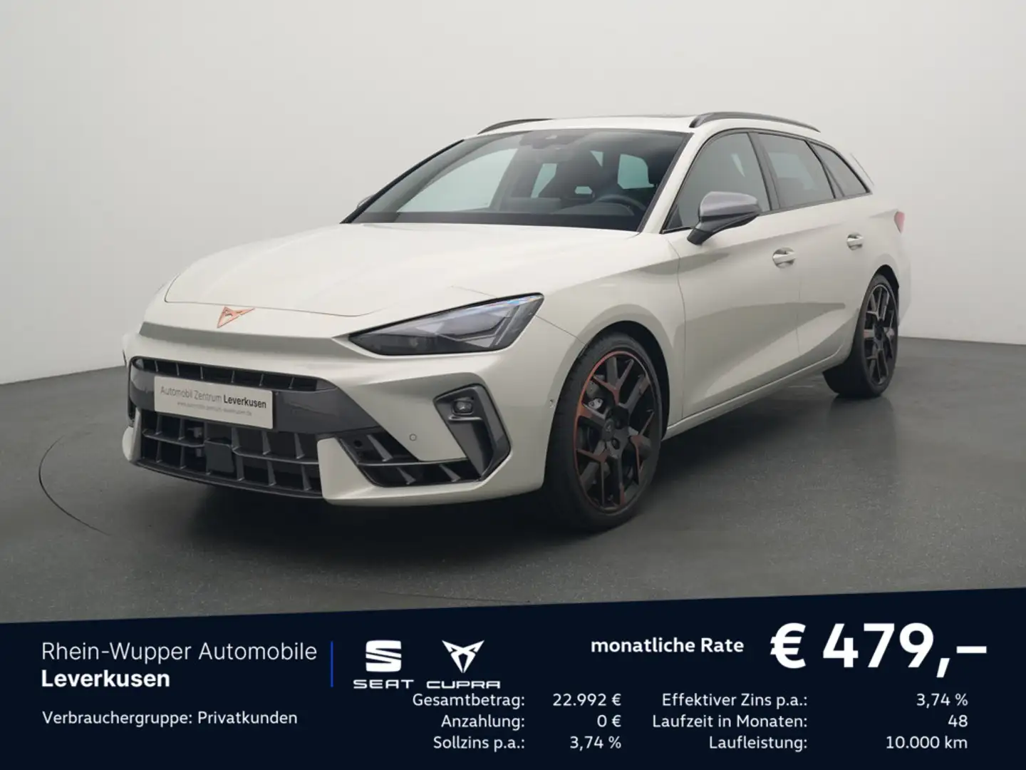 CUPRA Leon Sportstourer VZ 2.0 TSI 4Drive ACC PANO Grau - 1