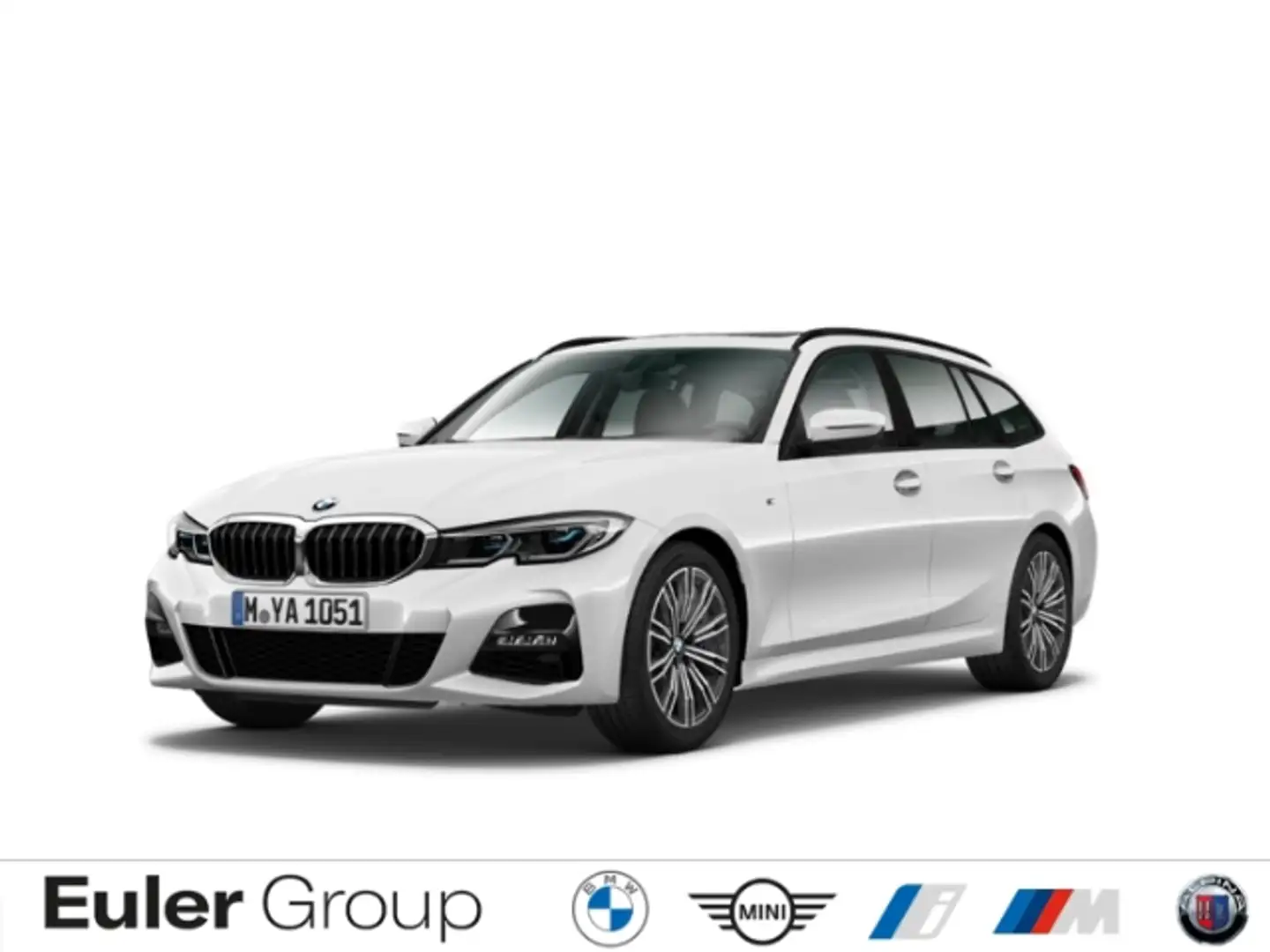 BMW 320 d xDrive M-Sport HUD HarmanKardon 360 Kamera Panor Weiß - 1