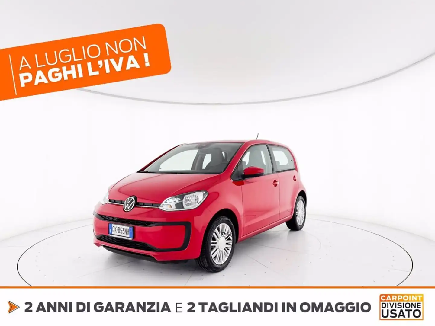 Volkswagen up! 5p 1.0 eco  move  68cv my20 Rojo - 1