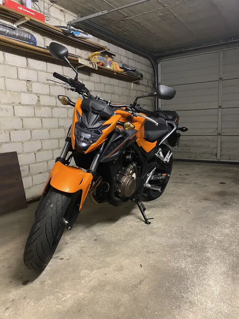 Honda CB 500 Narancs - 2