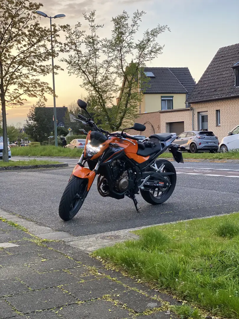 Honda CB 500 Narancs - 1