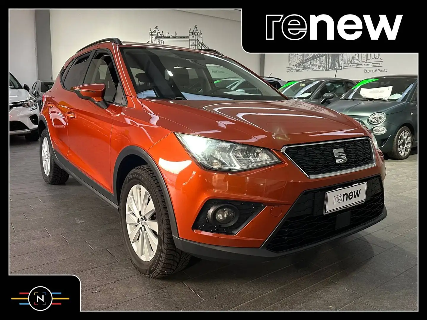 SEAT Arona 1.0 ecotsi Style 115cv CARPLAY/SENSORI/ Arancione - 1