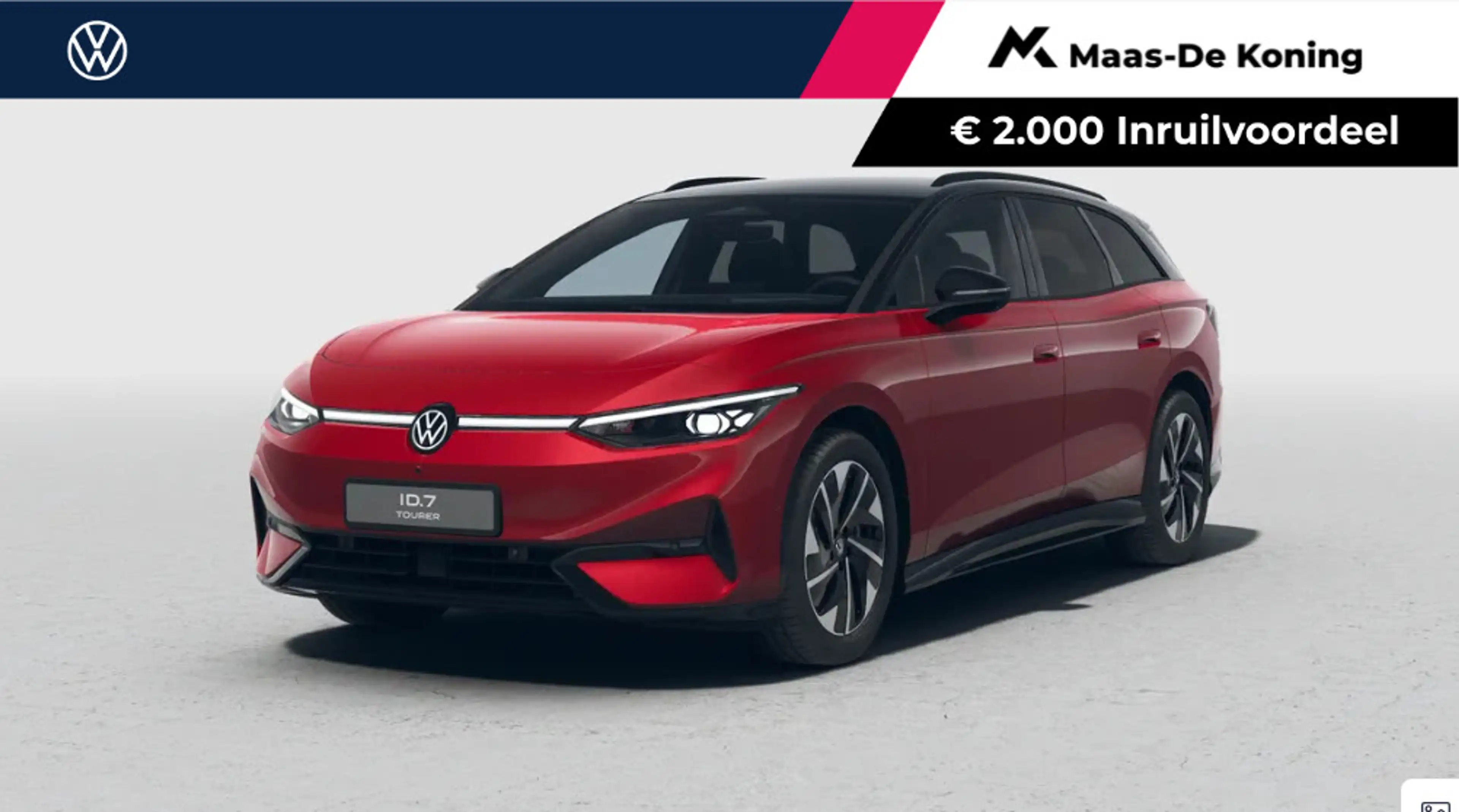 Volkswagen ID.7 Limited Edition Plus 59 kWh accu, 204 PK · Achteru