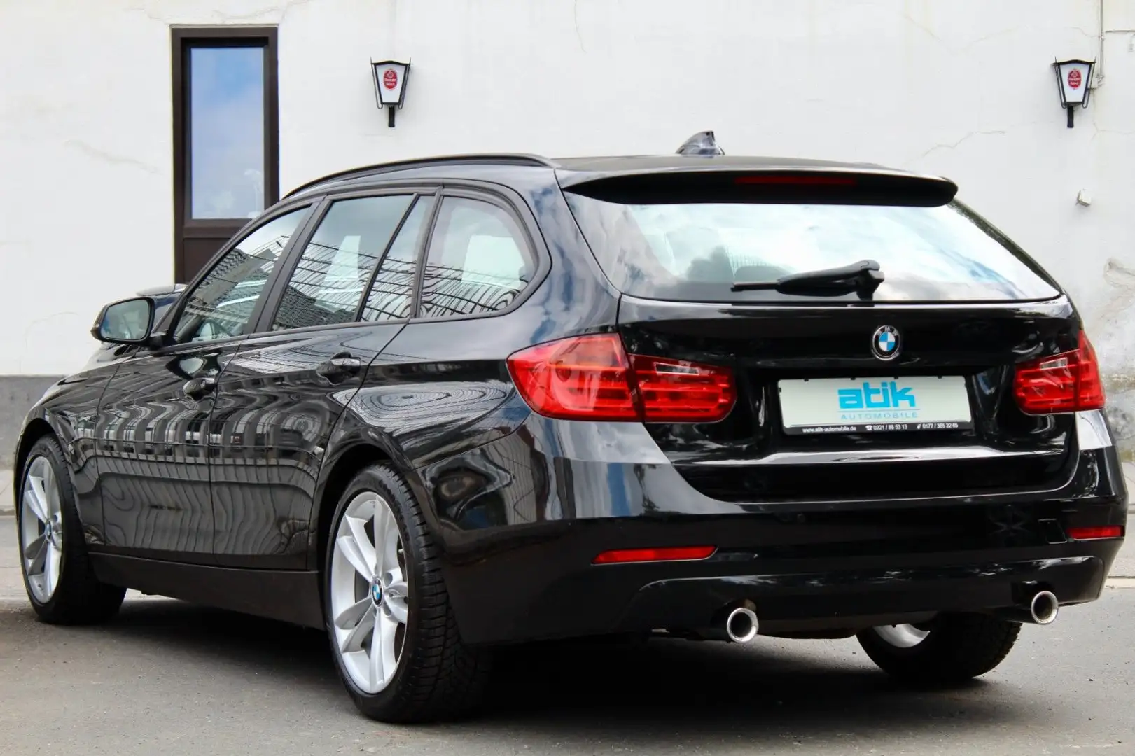 BMW 335 i 1.HAND! NaviPROF Leder PANO BMW-SCHECKHEFT! Czarny - 2