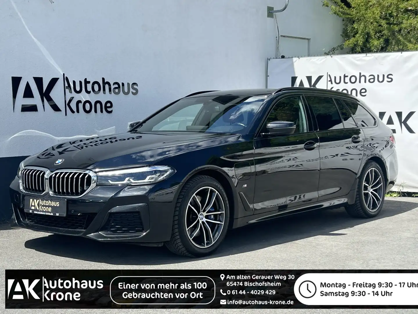 BMW 530 e xDrive M Sport M-TECHNIC*HUD*KAMERA *LIVE COCKPI Schwarz - 1