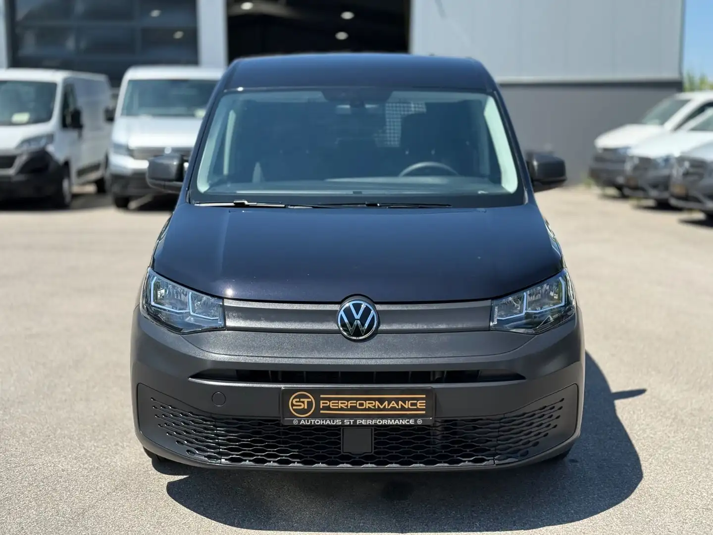Volkswagen Caddy Cargo 2.0 TDI KLIMA AHK PDC 1HAND EURO6 Negro - 2