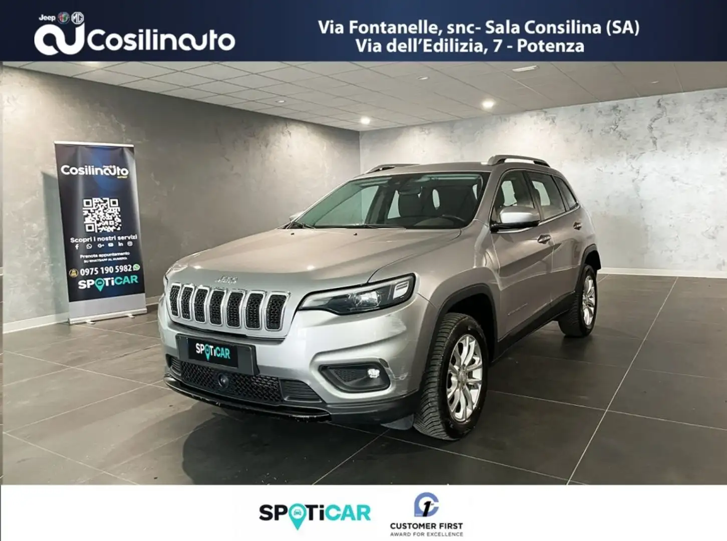Jeep Cherokee 2.2 Mjt AWD Active Drive I Lounge Grigio - 1