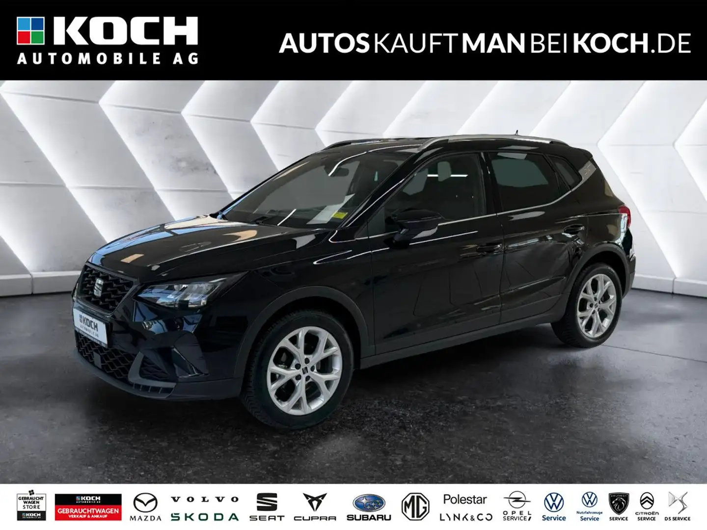 SEAT Arona 1.0 TSI FR LED SHZ TEM CAPLAY ALLWETTER Noir - 1