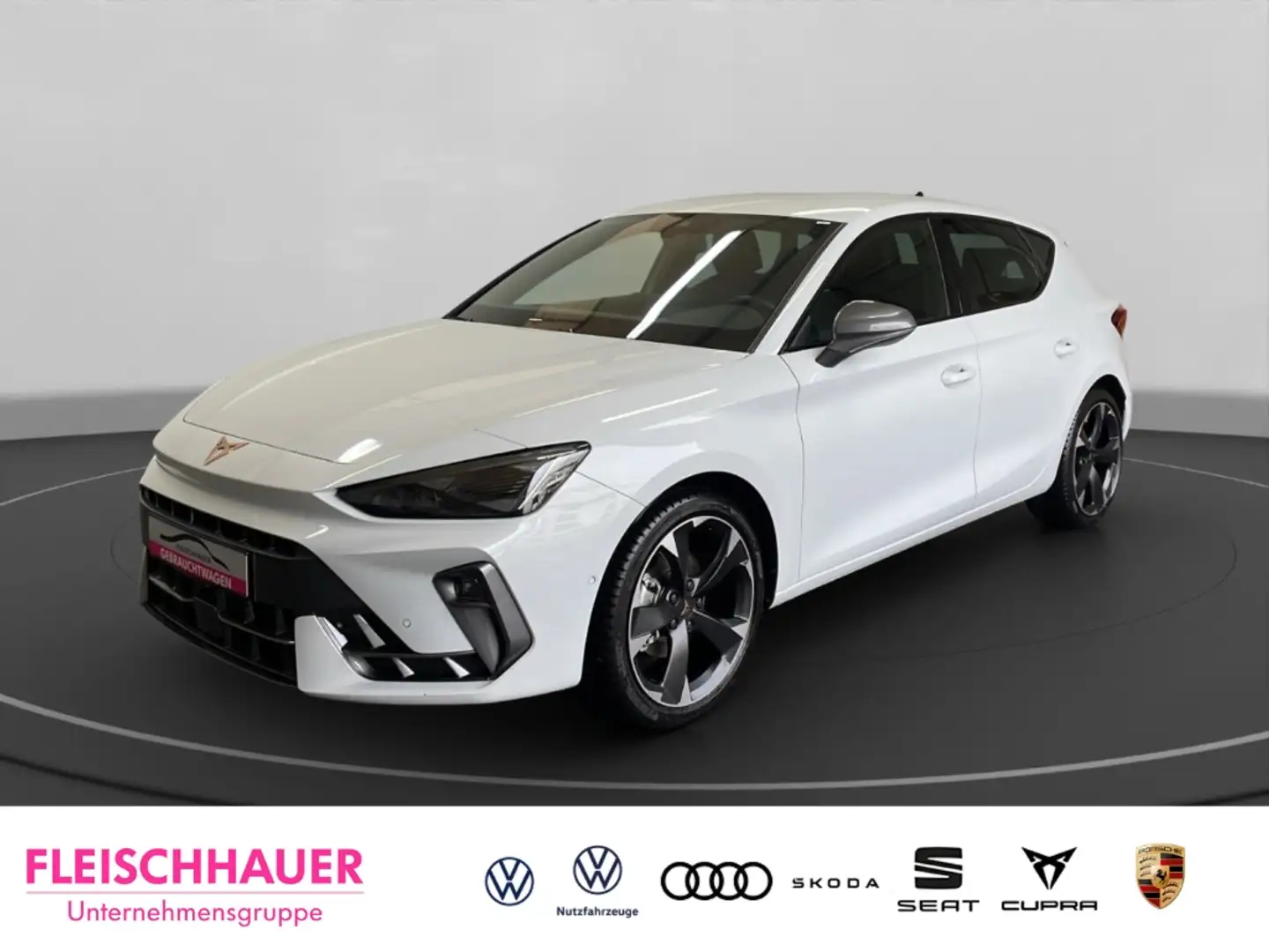 CUPRA Leon 2.0 TDI LED PDCv+h ACC CarPlay Rückfahrkam. Sports Weiß - 1