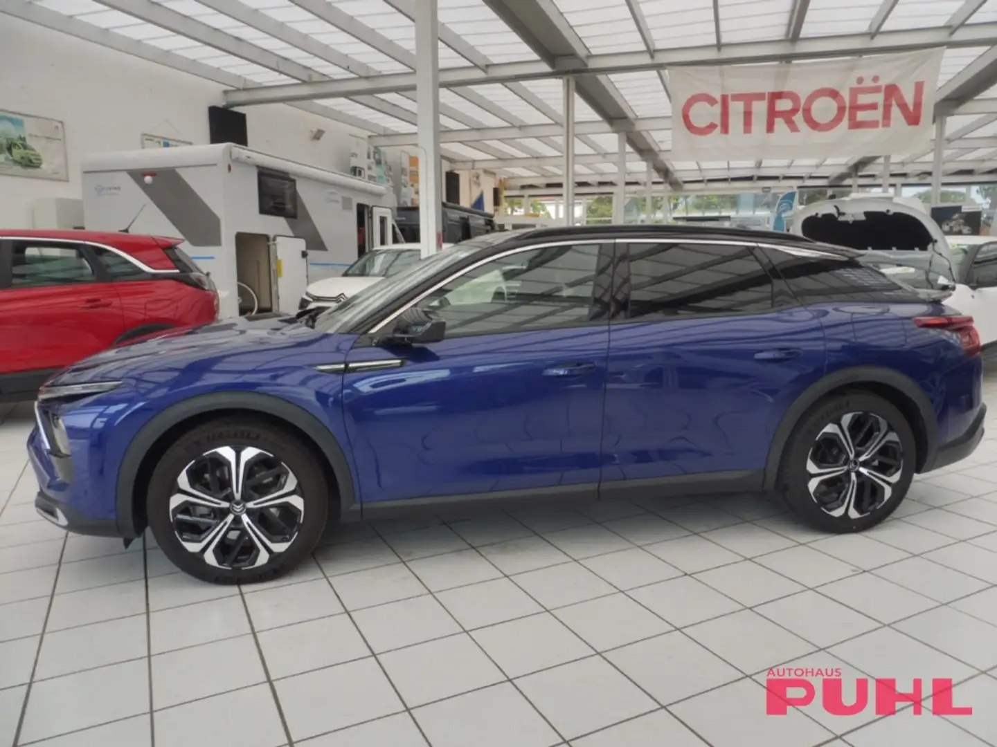 Citroen C5 X Hybrid225 (Plug-In) Shine Pack S&S (EU6d) Blau - 2