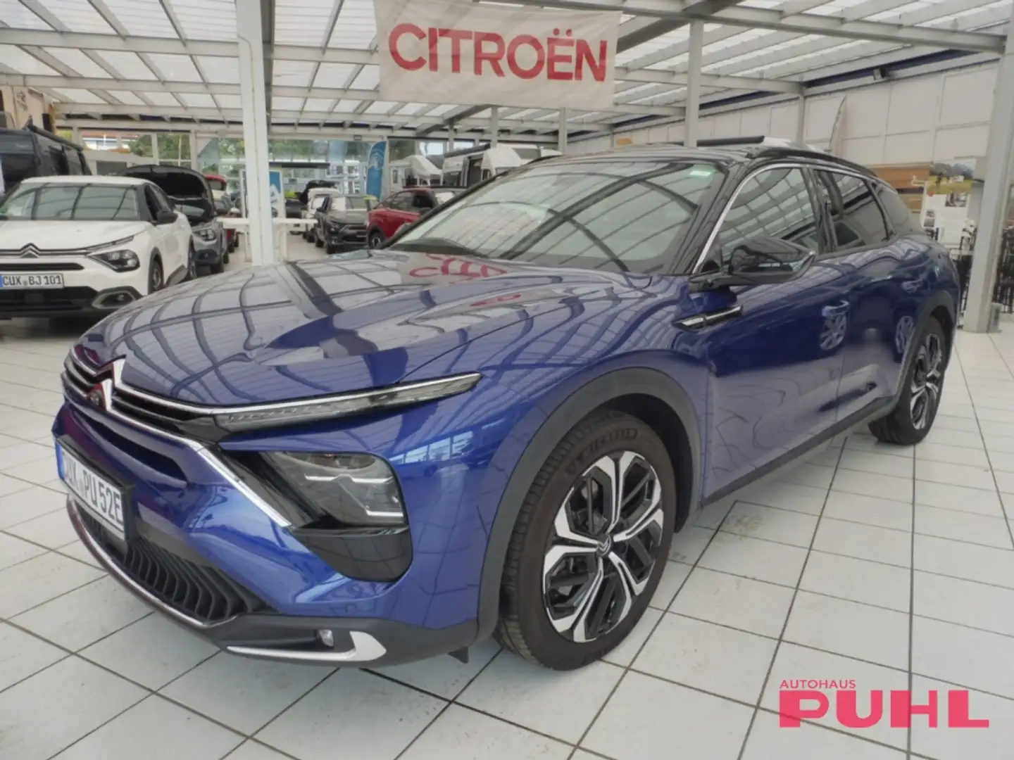 Citroen C5 X Hybrid225 (Plug-In) Shine Pack S&S (EU6d) Blau - 1