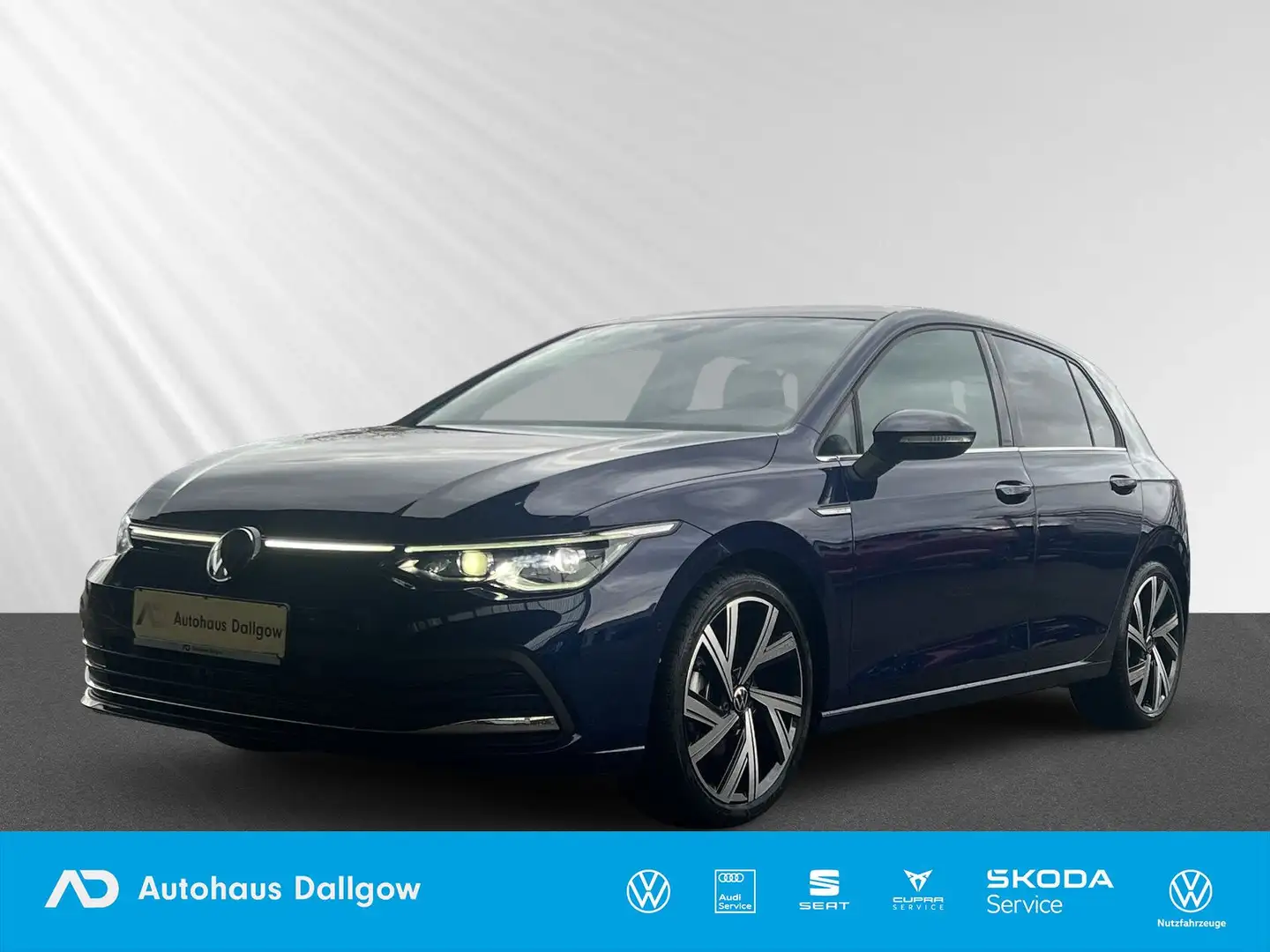 Volkswagen Golf 1.5 eTSI DSG "Style" ACC+ MFL+LED+PDC+Klima Blau - 1