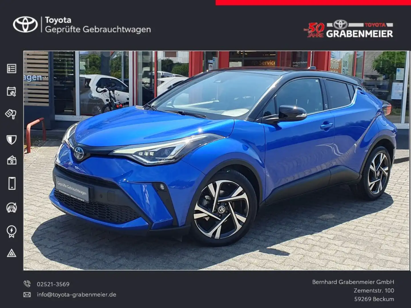 Toyota C-HR Hybrid Team Deutschland Azul - 1
