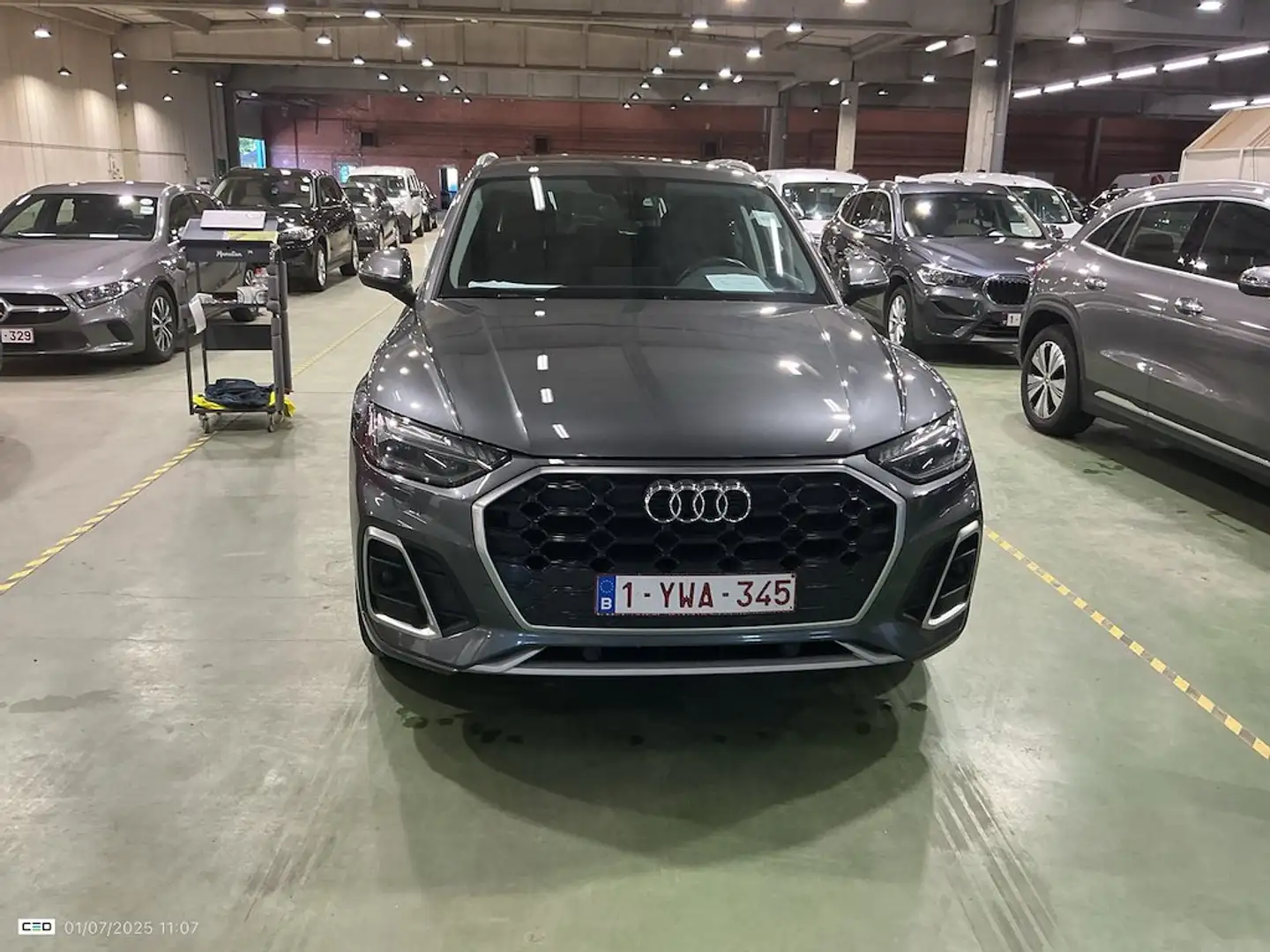 Audi Q5 Q5 35 TDI S tronic S line Gris - 2
