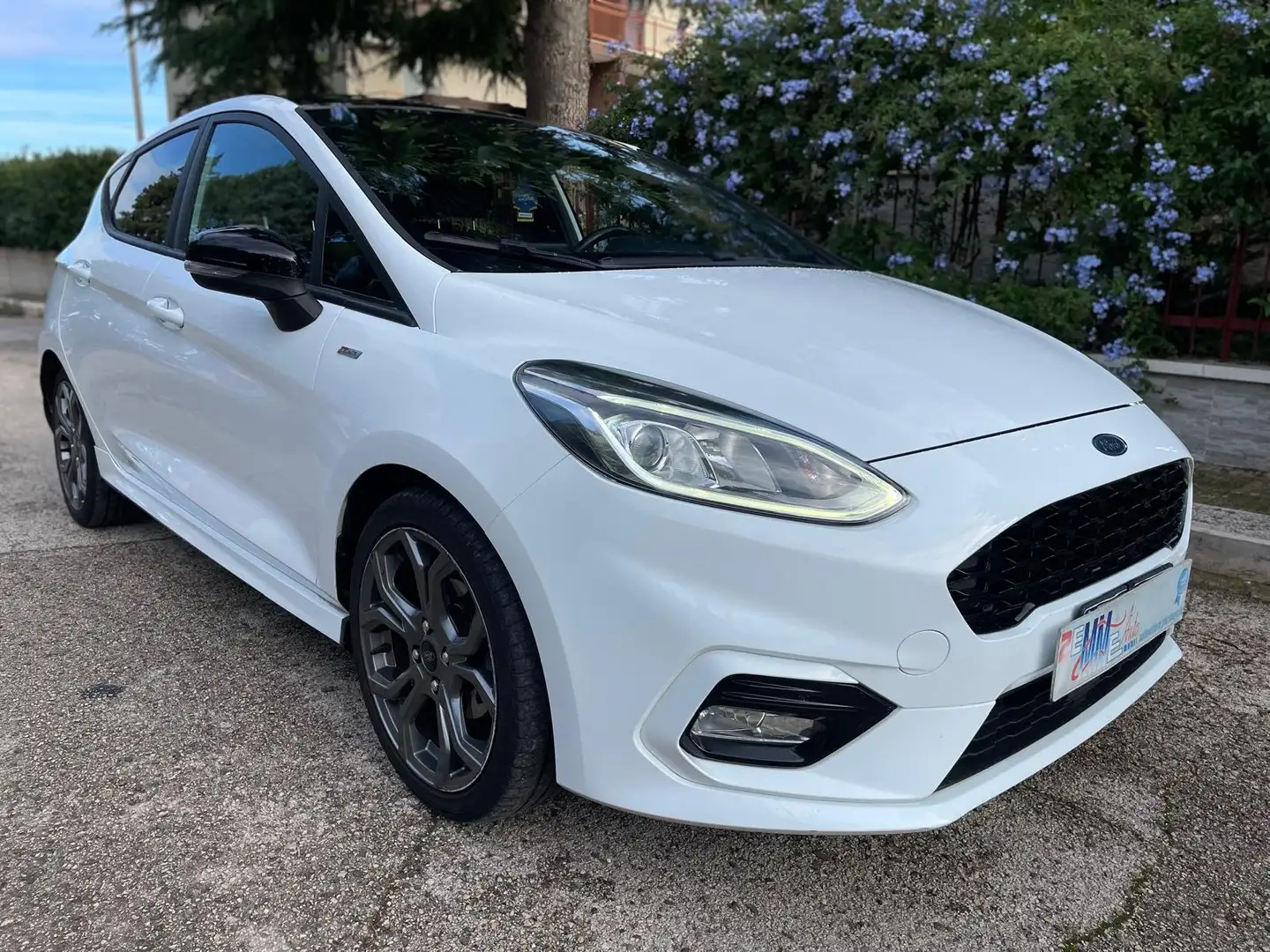 Ford Fiesta Fiesta 5p 1.5 tdci ST-Line 85cv my18 Bianco - 1